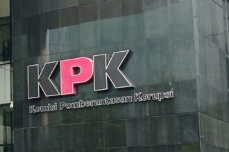 Logo KPK di Gedung Merah Putih, Kuningan, Jaksel. Foto: Dok ipol.id/Yudha Krastawan