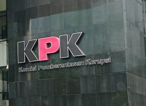 Logo KPK di Gedung Merah Putih, Kuningan, Jaksel. Foto: Dok ipol.id/Yudha Krastawan