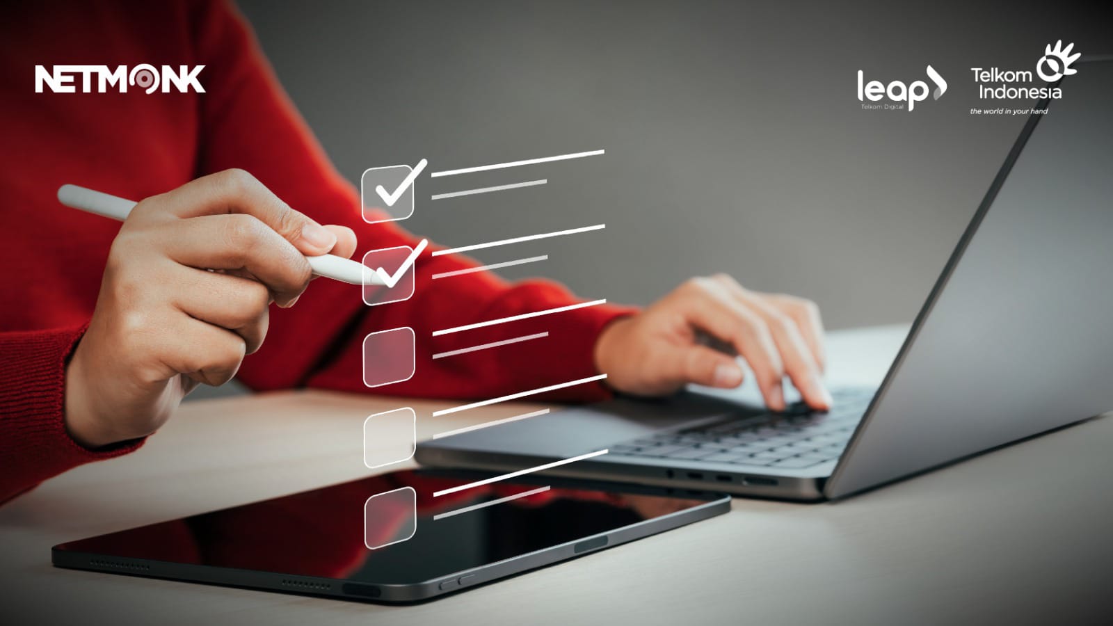 Netmonk On-Premise hadir untuk prediksi potensi masalah jaringan dengan aman,  monitoring jaringan sepenuhnya dikendalikan secara mandiri oleh pengguna. Foto: Telkom Indonesia