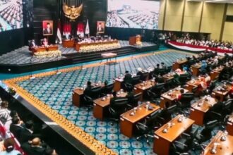 Rapat Paripurna DPRD DKI.(Foto dok ipol.id)