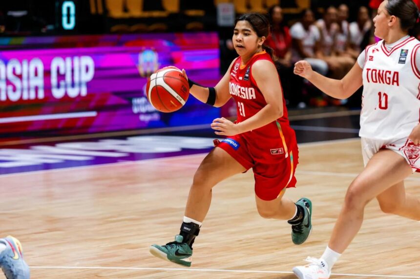 FIBA U16 Women’s Asia Cup 2025 Division B, Indonesia, Tumbangkan Tonga, Target Selanjutnya Kalahkan Malaysia