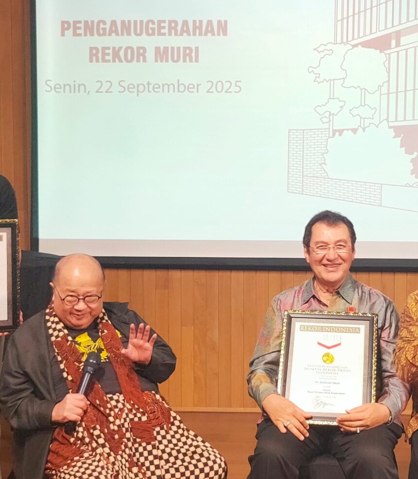 Rahmat Shah Kembali Terima Rekor MURI.foto/az