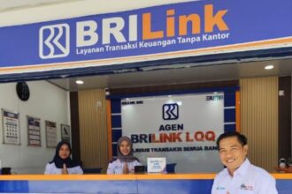 AgenBRILink LQQ di Kelurahan Purwodadi, Kecamatan Arga Makmur, Bengkulu Utara yang telah menjadi pusat transaksi keuangan warga sekaligus mitra bagi koperasi-koperasi di sekitarnya. Foto: Dok BRI