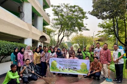 BPJS Ketenagakerjaan Kantor Cabang Plaza BPJamsostek menggelar kegiatan employee volunteering bertema “Satu Langkah untuk Bumi yang Lebih Baik” pada Kamis (25/9/2025).