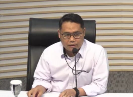 Plt Deputi Penindakan KPK Asep Guntur Rahayu. Foto: Live streaming YT @kpkri