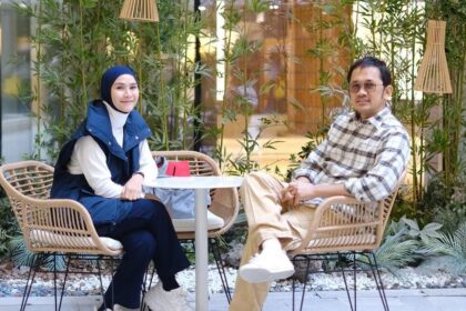 Zaskia Mecca, Hanung Bramantyo. Foto: IG @zaskiamecca
