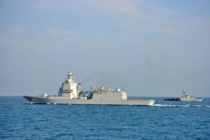 KRI Brawijaya-320 mulai perkuat pengamanan wilayah laut NKRI. Foto: TNI AU