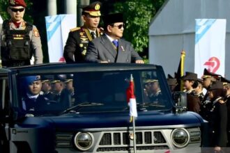 Kapolri dan presiden prabowo