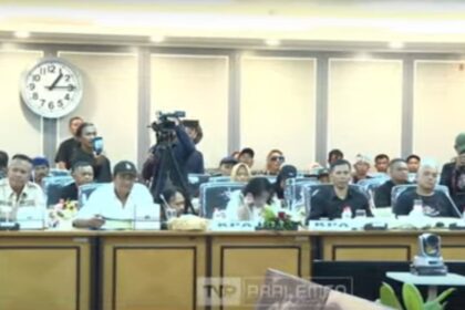 Audiensi Pimpinan DPR dan perwakilan Konsorsium Pembaruan Agraria di Kompleks Parlemen Senayan, Jakarta, Rabu (24/9/2025). Foto: tv parlemen