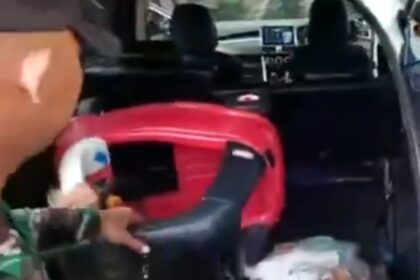 Barang milik Menkeu Sri Mulyani yang dijarah dikembalikan. Foto: Ist