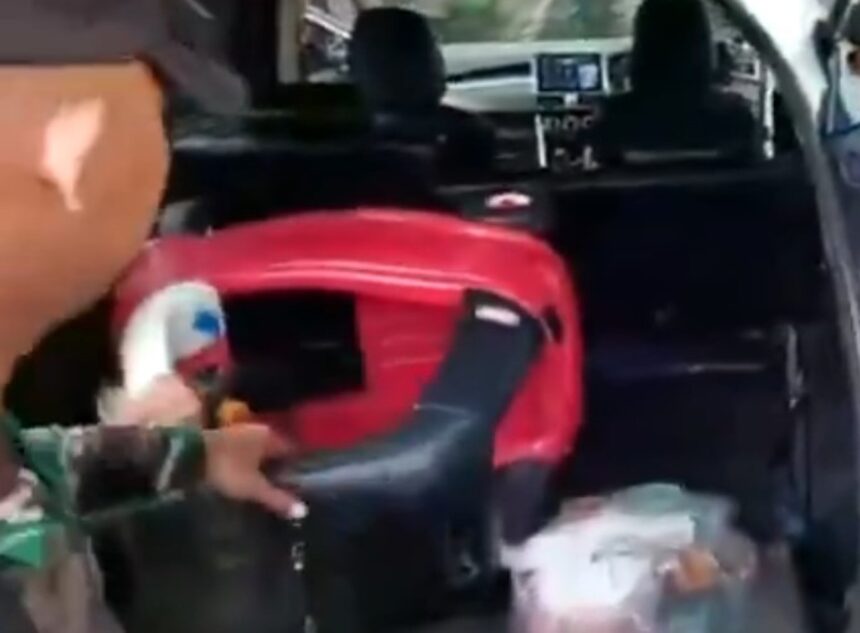 Barang milik Menkeu Sri Mulyani yang dijarah dikembalikan. Foto: Ist