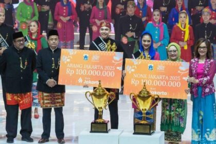 Pelaksanaan Abang None yang digelar di TIM. Foto: Istimewa