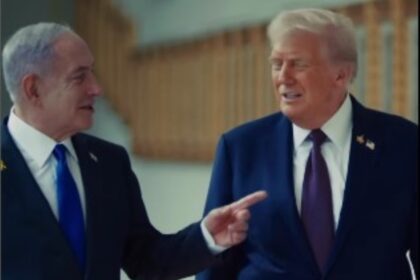 Presiden AS Donald TRump dan PM Israel Benjamin Netanyahu. Foto: Instagram @whitehouse