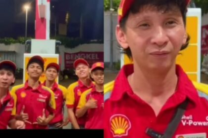 Viral pegawai Shell bikin video haru pesan perpisahan dengan teman-temannya usai dirumahkan. Foto: IG @undercover.id