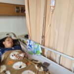 Usniawati usai menjalani operasi batu ginjal. Foto: Humas BPJS Kesehatan