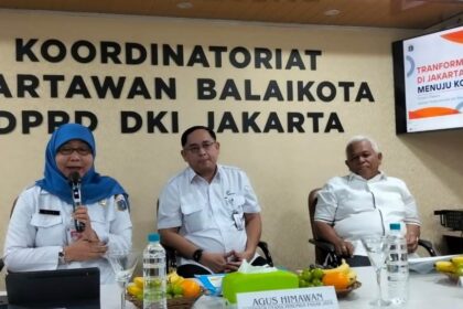 Diskusi Balkoters bertajuk Transformasi Pasar di Kota Jakarta Menuju Kota Global. Foto: sofian/ipol.id