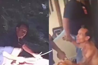 Sujady, warga Kecamatan Tanjung Sakti Pumi, Kabupaten Lahat ditangkap karena jagal kucing. Foto: Tangkapan layar Instagram @Dev