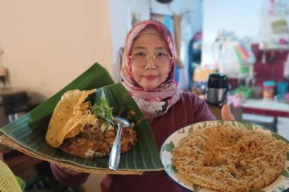 Pecel Ndoweh menjadi salah satu menu kuliner favorit di kota Batu, Jawa Timur. Foto: Dok BRI