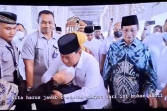 Film program Presiden Prabowo yang diputar di bioskop. Fofo : Ist