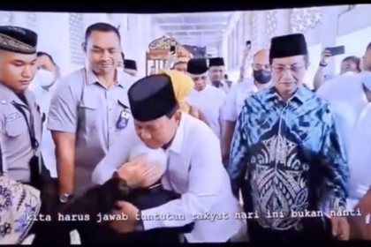 Film program Presiden Prabowo yang diputar di bioskop. Fofo : Ist