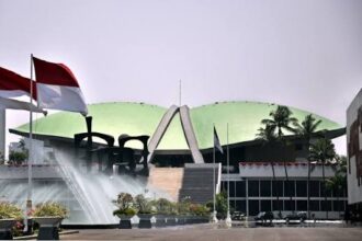 Ilustrasi gedung DPR RI yang berada di kawasan Senayan, Jakarta.(Foto dok DPR RI)