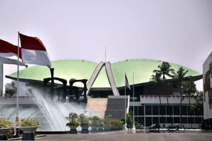 Ilustrasi gedung DPR RI yang berada di kawasan Senayan, Jakarta.(Foto dok DPR RI)