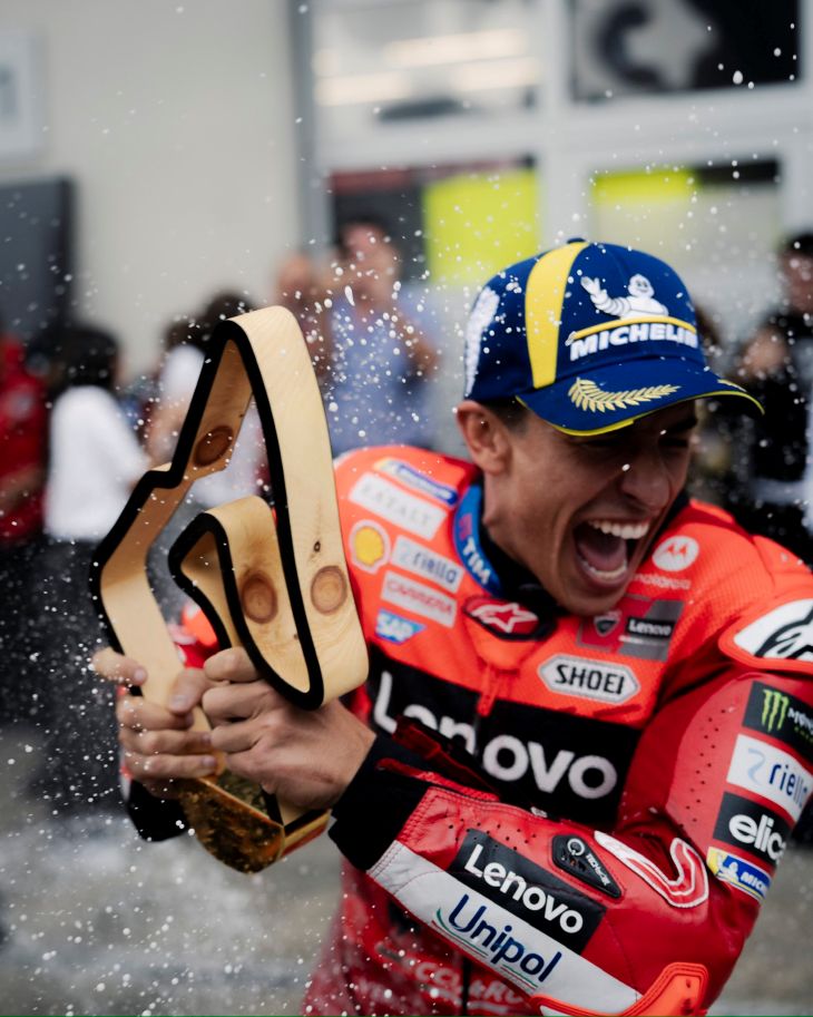 Marc Marquez juara dunia MotoGP 2025. Foto: X.COM Marc Marquez