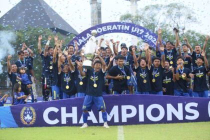 Persika Karanganyar juara Piala Soeratin U-17 2025 Putaran Nasional di Surakarta.