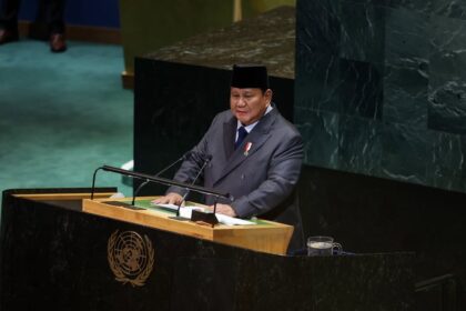 Presiden Prabowo Subianto pidato di Sidang Majelis Umum PBB di New York. Foto: Tim Media Presiden