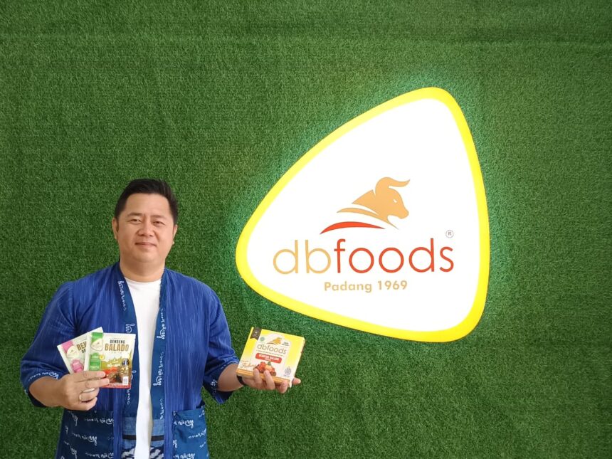 Melalui program pemberdayaan pengusaha Muda BRILiaN, BRI dorong UMKM kuliner asal Padang, DB Foods, perkuat branding hingga pasar global. Foto: Dok BRI
