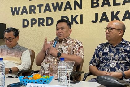 Dialog bertajuk akselerasi langkah strategis Jalpro mewujudkan Jakarta sebagai kota global. (Foto Sofian/ipol.id)