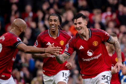 Selebrasi gol Manchester United (x/ManUtd)