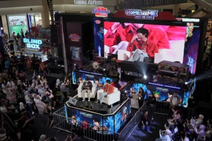 Ahn Hyo-seop dalam sesi Meet The Stars pada acara Come See Mie Jakarta 2025