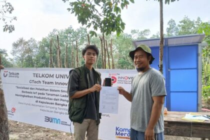 Sosialisasi inovasi kepada masyarakat dari beberapa tim Innovillage 2024. Foto: Telkom Indonesia