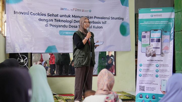 Sosialisasi inovasi kepada masyarakat dari beberapa tim Innovillage 2024. Foto: Telkom Indonesia