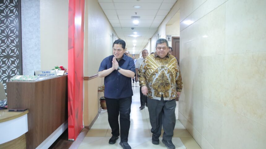 Bertemu Kepala BPKP, Menpora Erick, Bahas Peningkatan Kualitas Tata Kelola, Transparan dan Profesional di Kemenpora