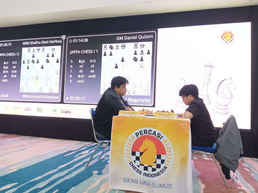GM Susanto Megaranto, tak Terbendung, di “Duel Match” JAPFA Chess Festival 2025