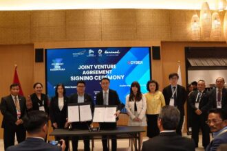 PT Trust Web Nusantara (TWN) secara resmi menandatangani Joint Venture Agreement (JVA) dengan Xcyber International Co. Ltd.perusahaan teknologi asal Tiongkok, di Osaka, Jepang.
