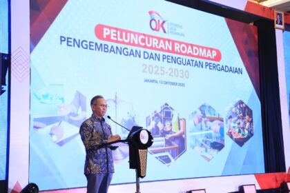 Otoritas Jasa Keuangan (OJK) terus mendorong industri pergadaian Indonesia yang sehat, tangguh, adaptif, bermartabat, inklusif, dan adil, yang berkontribusi nyata dalam pembangunan ekonomi nasional.