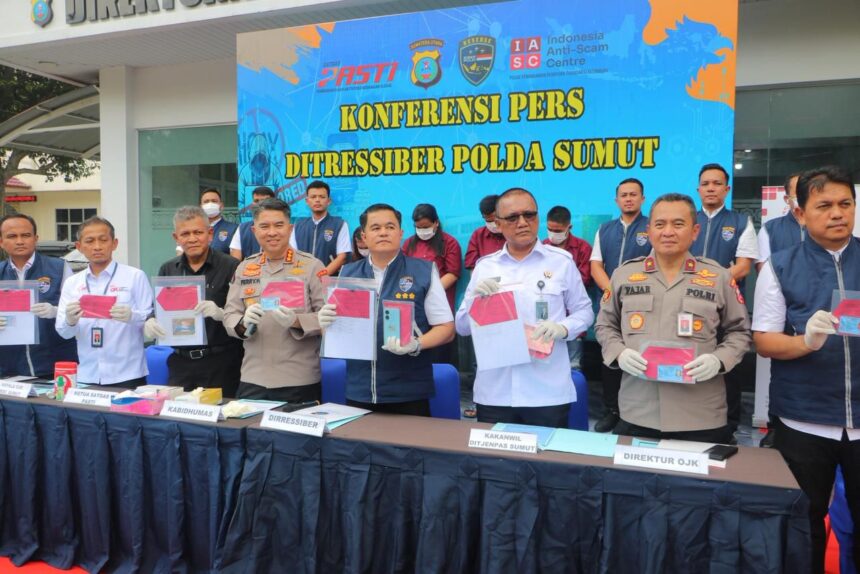 Satgas PASTI Melalui Indonesia Anti SCAMCENTRE (IASC), Bersama Polda Metro Jaya, Tangkap Pelaku Penipuan Keuangan yang Merugikan Masyarakat