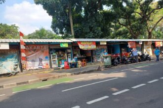 Cuaca panas terik dalam beberapa hari terakhir terjadi di sejumlah wilayah Indonesia, salah satunya di kawasan Jakarta Selatan. Foto: Dok/ipol.id