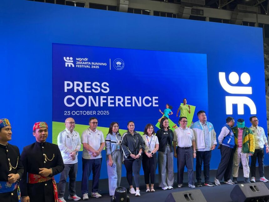 Press conference wondr Jakarta Running Festival (JRF) 2025. Foto: Dok BNI