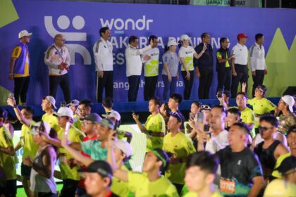 wondr Jakarta Running Festival (JRF) 2025 yang digelar PT Bank Negara Indonesia (Persero) Tbk atau BNI bersama PT Kelompok Lari Anak Bangsa (KLAB) resmi dimulai hari ini, Sabtu, 25 Oktober 2025. Foto: Dok BNI