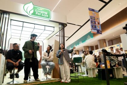 Looping for Life di ajang Livin’ Fest 2025, yang digelar di Nusantara International Convention Exhibition (NICE), PIK 2, Tangerang, berlangsung meriah. Foto: Dok Bank Mandiri
