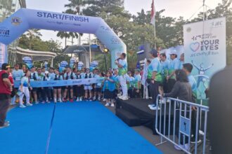 JEC Charity Run 2025 Melibatkan 1.500 Peserta dari Berbagai Daerah di Indonesia. Foto/ipol