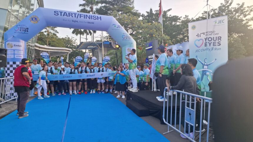 JEC Charity Run 2025 Melibatkan 1.500 Peserta dari Berbagai Daerah di Indonesia. Foto/ipol