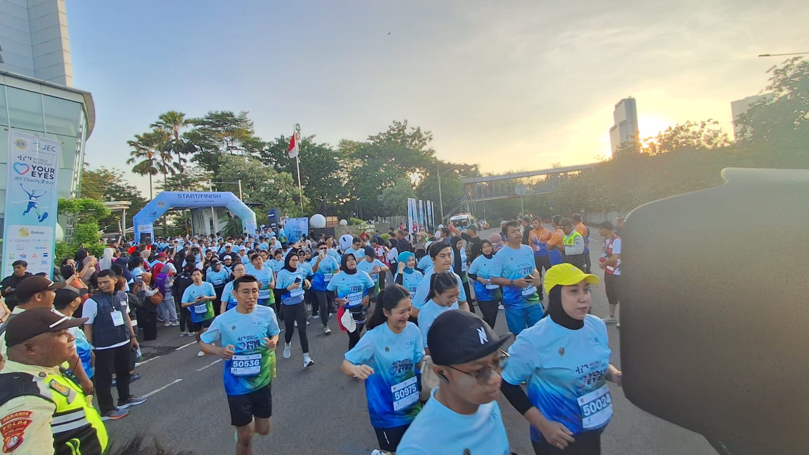 Peringatan  JEC Charity Run  2025 Melibatkan 1.500 Peserta dari Berbagai Daerah di Indonesia. Foto/ipol
