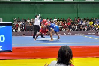 Tim Wushu Jawa Timur tetap eksis mempertahankan dominasi setelah merebut gelar juara umum pada pertandingan cabang olahraga wushu Pekan Olahraga Nasional (PON) Beladiri Kudus 2025 yang berlangsung di Djarum Arena, Kaliputu, Kudus, Jawa Tengah, Minggu (26/10/2025).