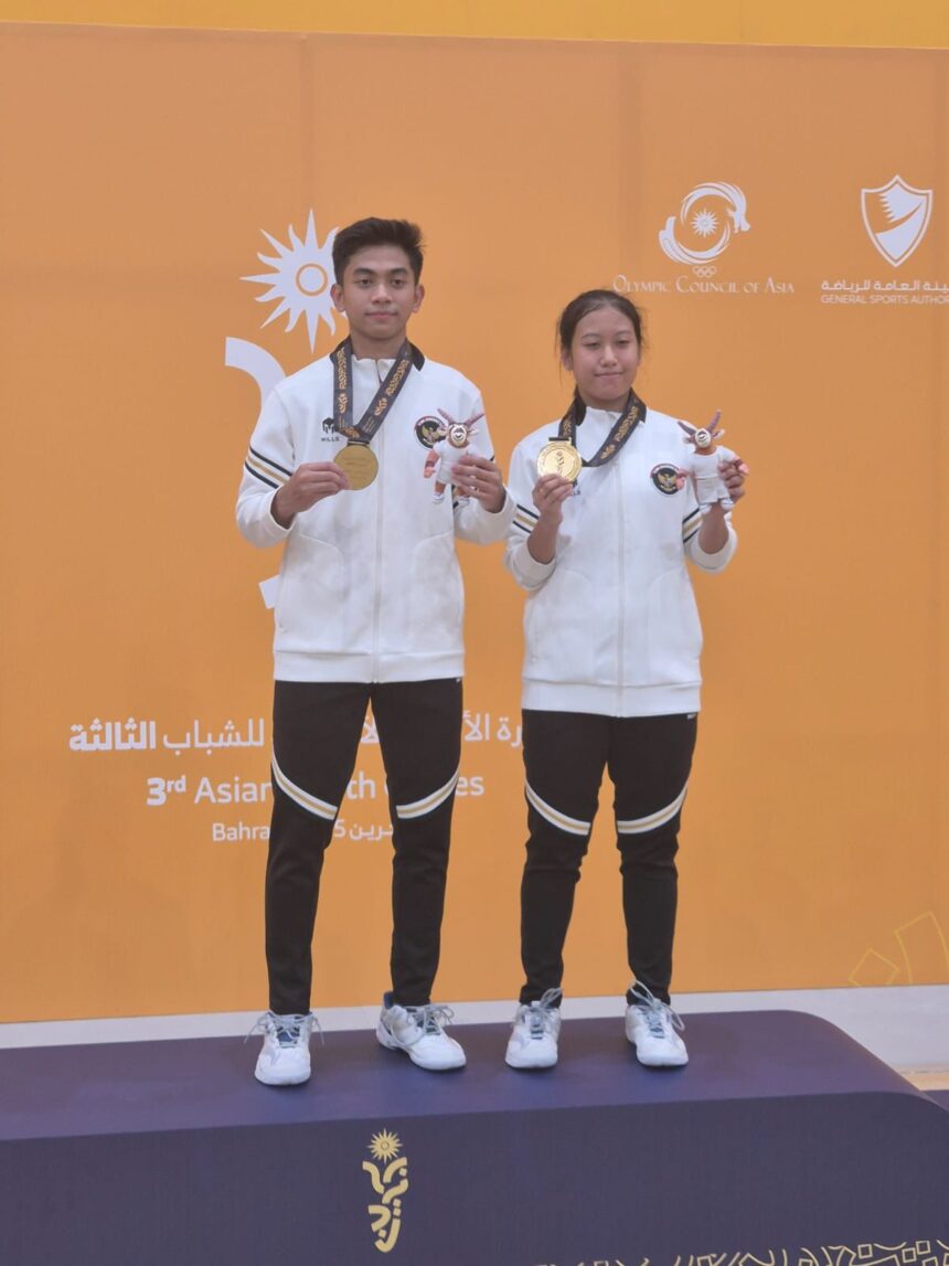 Asian Youth Games 2025, Edsel/Naufa, Persembahkan Medali Emas
