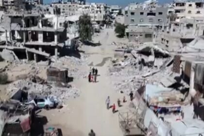 Kerusakan di Gaza akibat serangan Israel. Foto: X @UNRWA